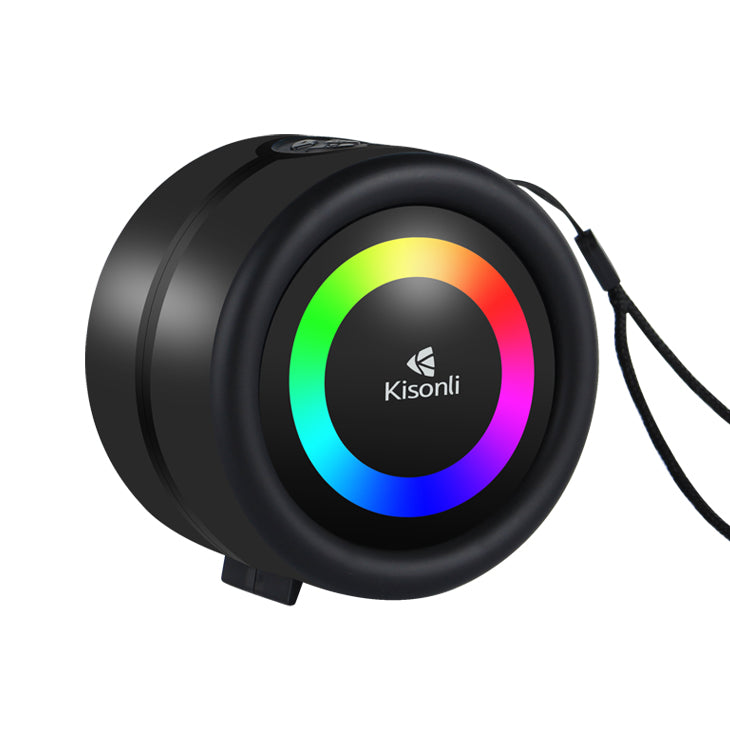 Kisonli S16 TWS DJ Portable Mini Bluetooth and FM Radio Speaker with Handle