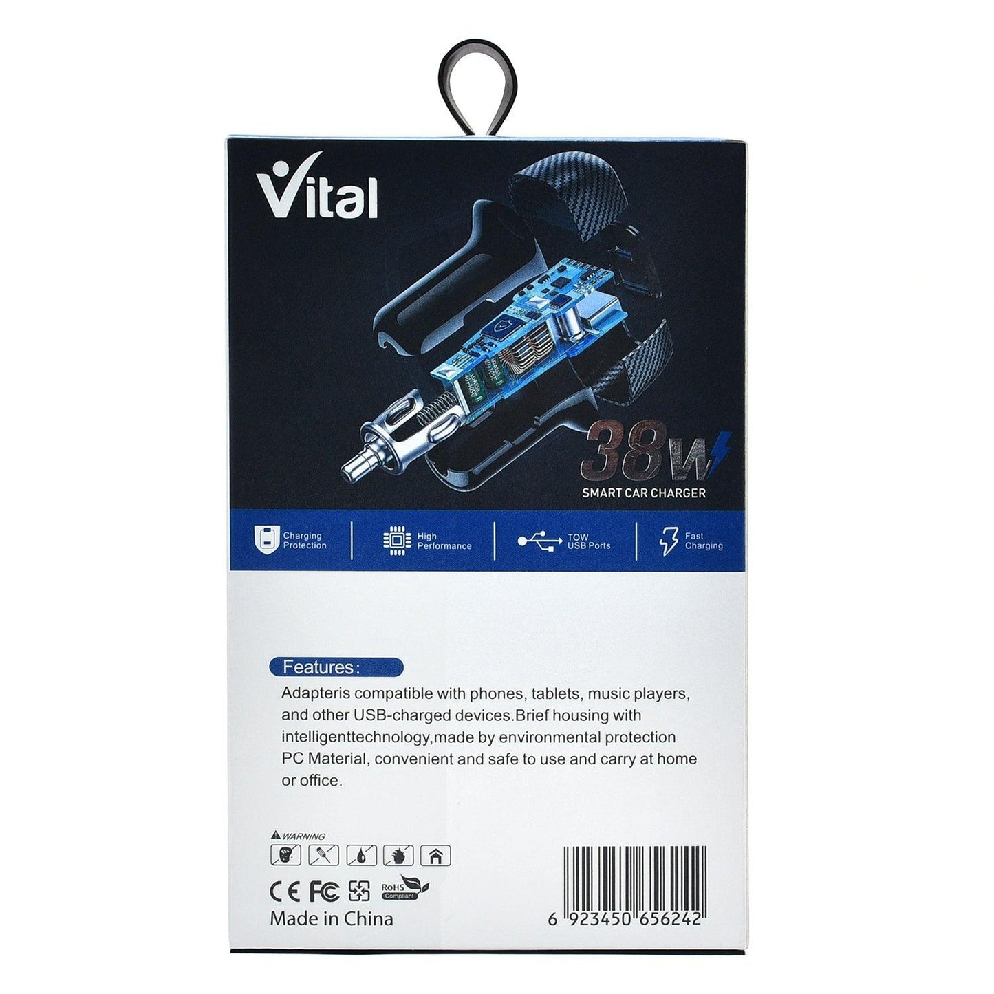 Stay Powered Up on the Go with VITAL's 38W Car Charger - Vital Mall
