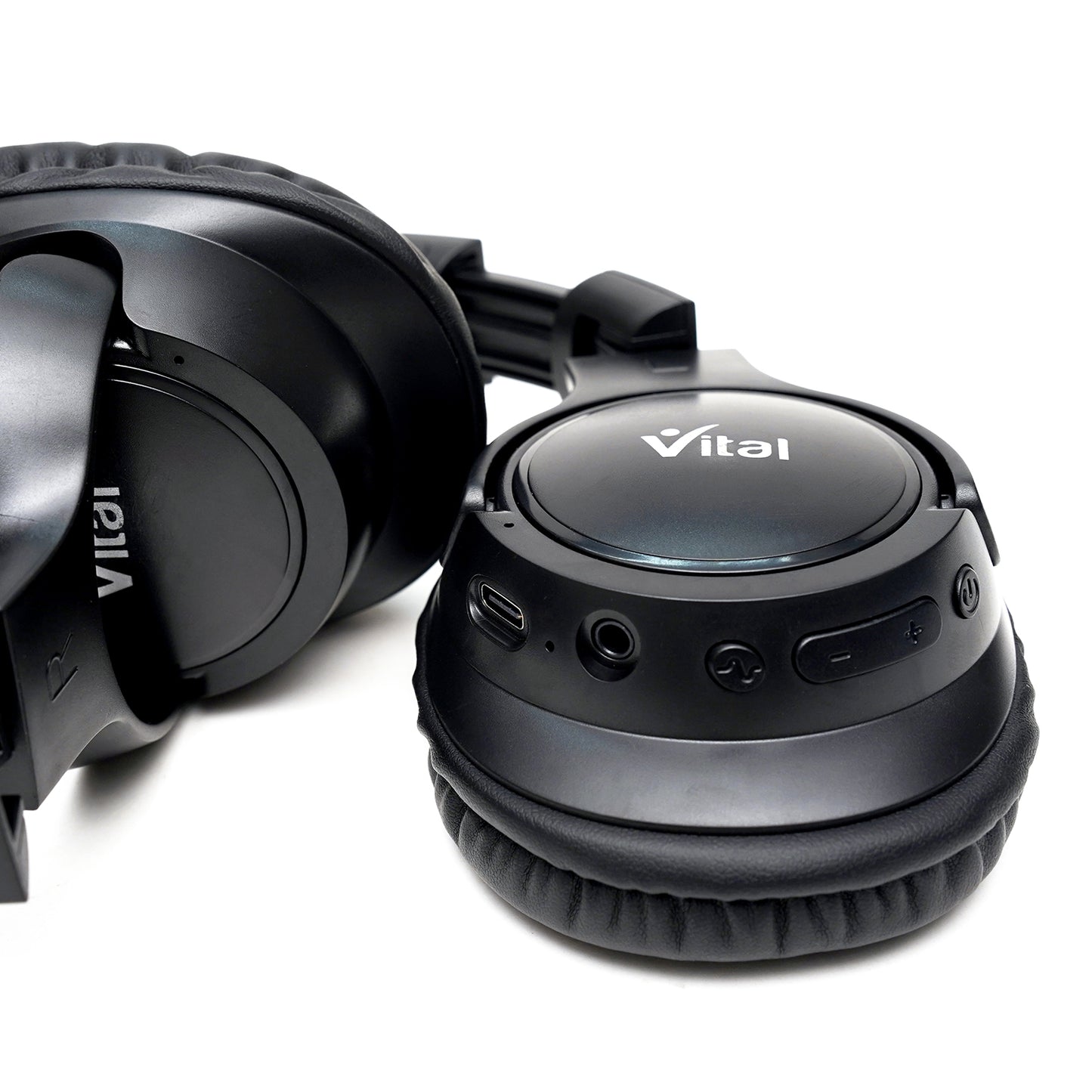 Vital Nova Wireless Headphones – Bluetooth 5.1, HD Sound, 12H Playtime, Type-C Fast Charging