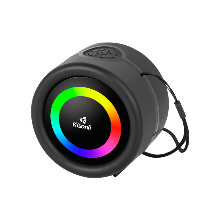 Kisonli S16 TWS DJ Portable Mini Bluetooth and FM Radio Speaker with Handle