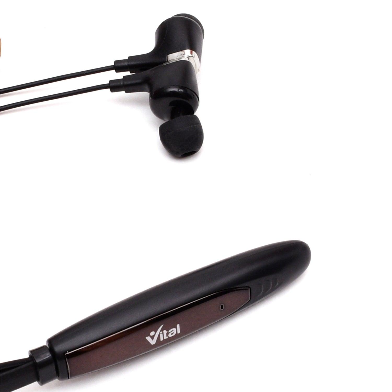 VITAL Wireless V555 Neckband: Revolutionize Your Sound with Motion Music for 26 Hours of Pure Audio Bliss - Vital Mall