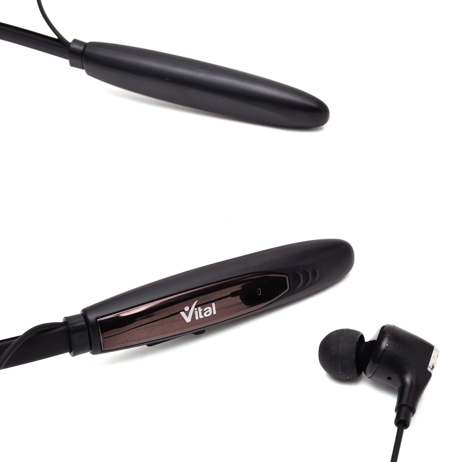 VITAL Wireless V555 Neckband: Revolutionize Your Sound with Motion Music for 26 Hours of Pure Audio Bliss - Vital Mall