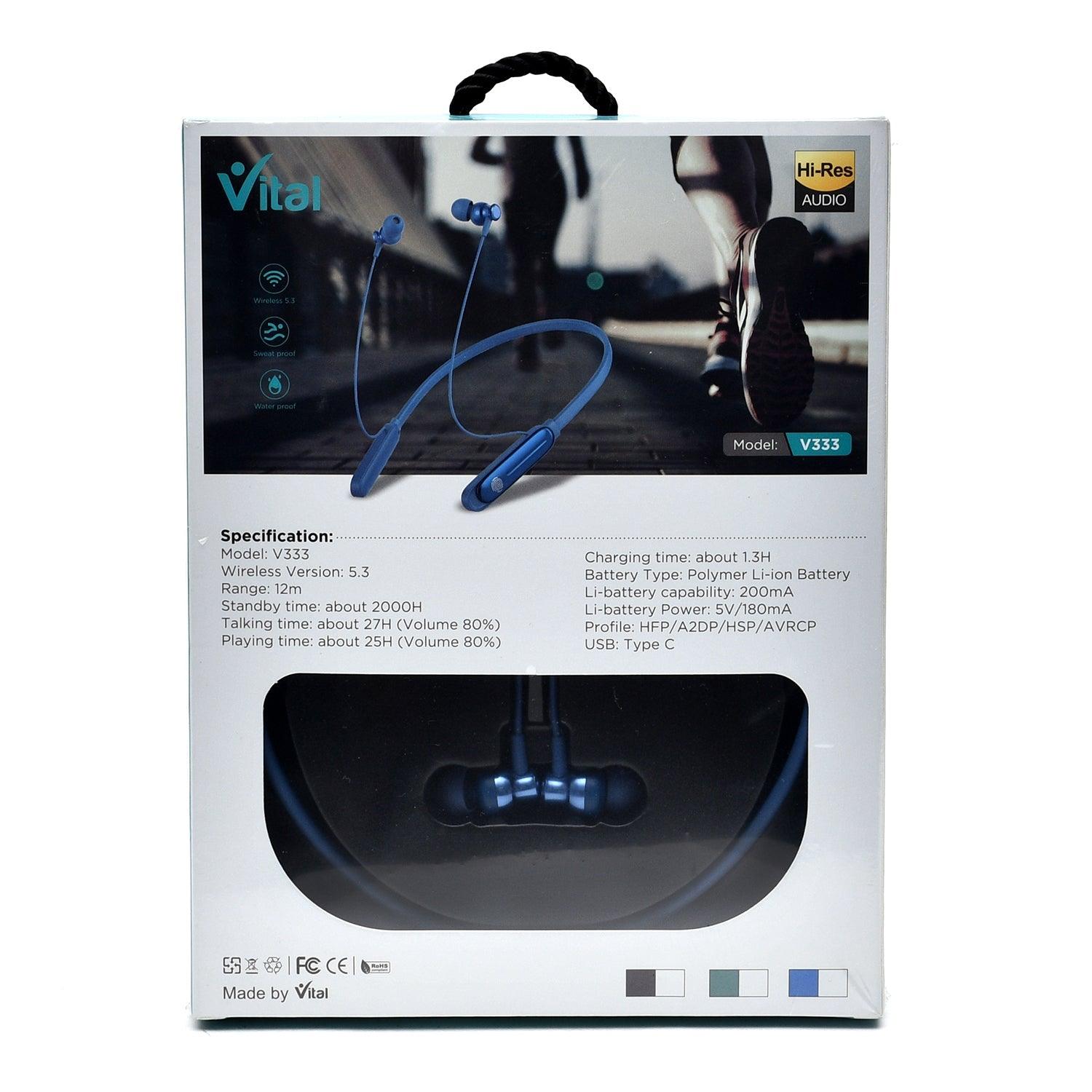 VITAL V333 Voice Changer Wireless Neckband - Vital Mall