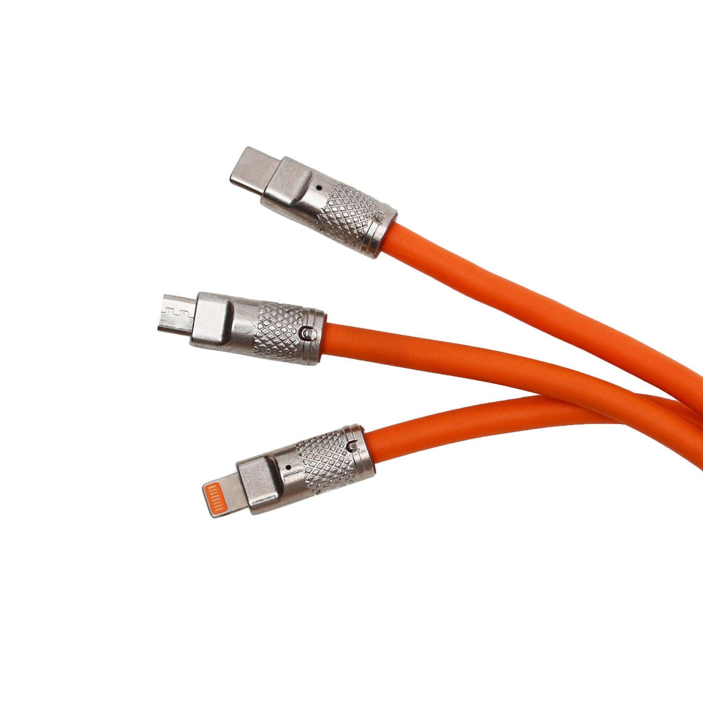 Vital 2-in-3 120W Power Cable - Charge 3 Devices Together with USB and Type-C - Vital Mall