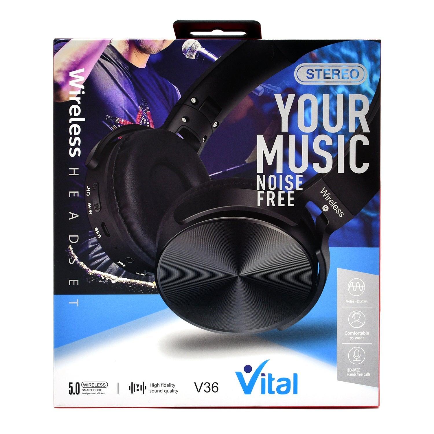 Vital V36 Headphone Immerse Yourself in Audio Excellence - Vital Mall