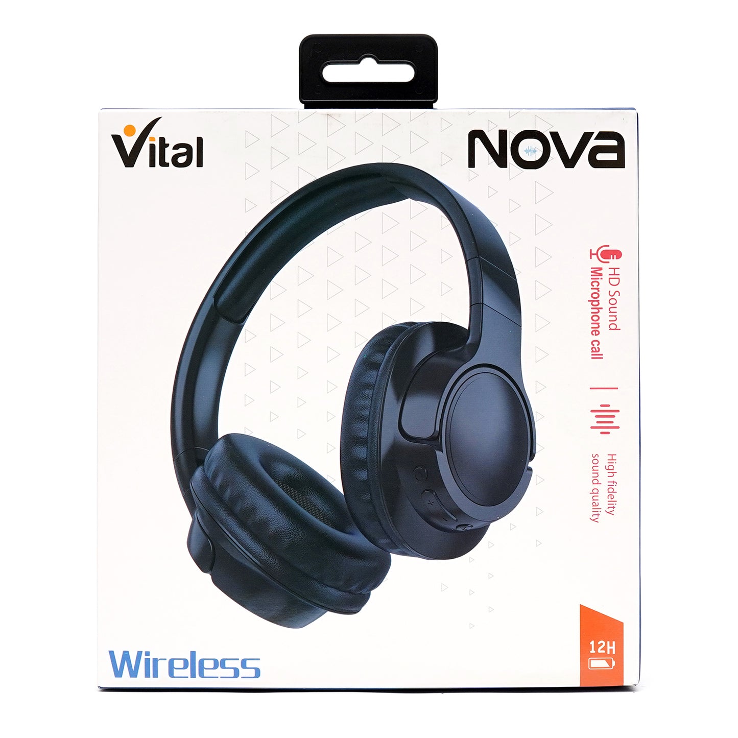 Vital Nova Wireless Headphones – Bluetooth 5.1, HD Sound, 12H Playtime, Type-C Fast Charging