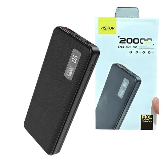 The Original Aspor A399: Slim 20000mAh Power Bank with 22.5W Fast Charging - Vital Mall