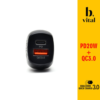 Stay Powered Up on the Go with VITAL's 38W Car Charger - Vital Mall