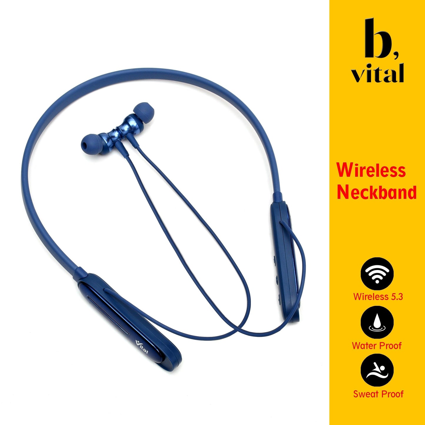 VITAL V333 Voice Changer Wireless Neckband - Vital Mall